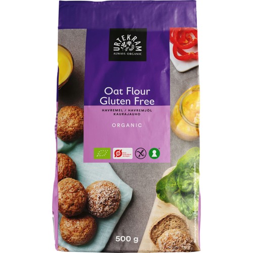 Havremjöl Glutenfri Ekologisk 500g Urtekram