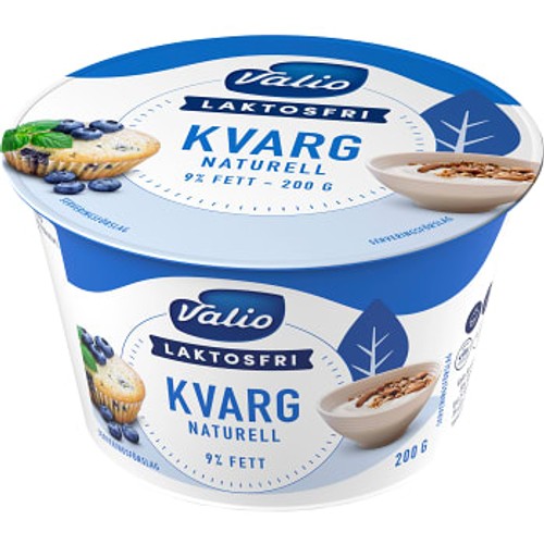 Kvarg Naturell 9% 200g Valio