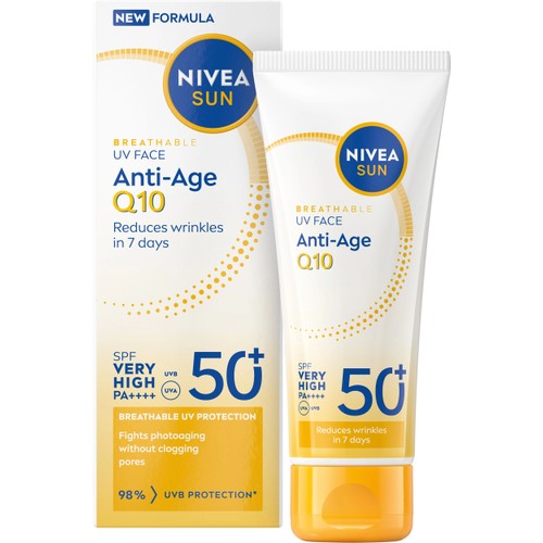 Solkräm UV Face Anti-Age Q10 SPF50+ 40ml Nivea Sun