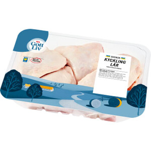 Kycklinglår Färsk 950g ICA Gott Liv