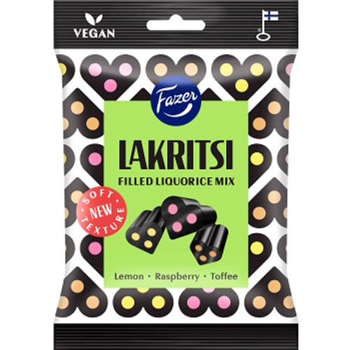 Godispåse Lakritsi filled mix 140g Fazer