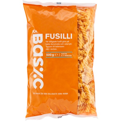 Fusilli 500g ICA Basic