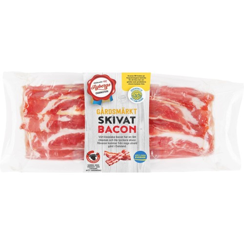 Bacon Skivat Gårdsmärkt ca 600g Rybergs