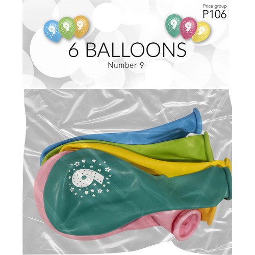 Ballonger 9 6p Happy Party
