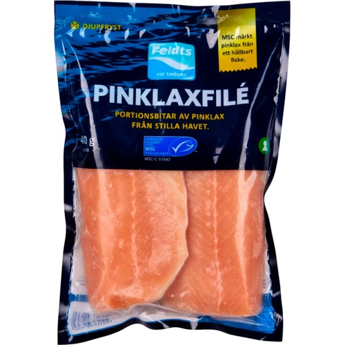 Pinklax I Portion Fryst 400g Feldt's