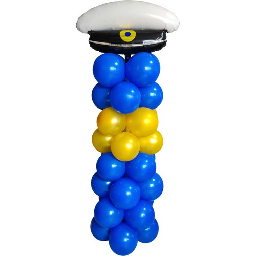 Ballongpelare Student 180cm Festive