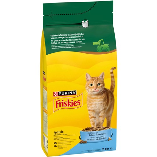 Adult Lax & Grönsaker 2000g Friskies