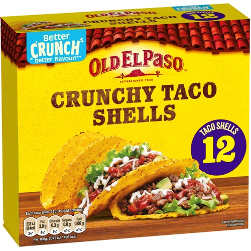 Taco Shells 12p Old el Paso