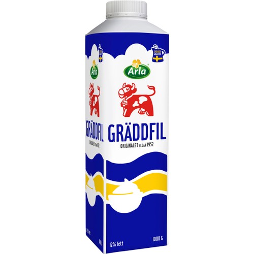 Gräddfil 12% 1000g Arla Ko®