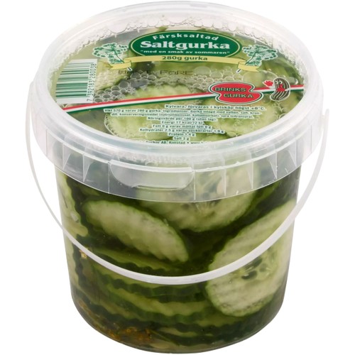 Saltgurka Färsksaltad 280g Brinks Gurka