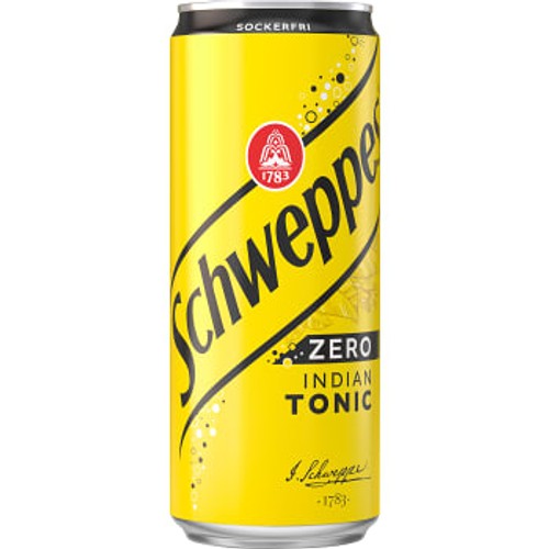 Mixers Indian Tonic Zero 33cl Schweppes
