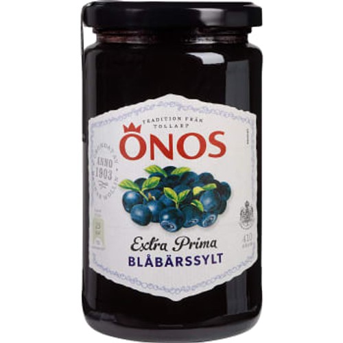 Extra prima Blåbärssylt 410g Önos