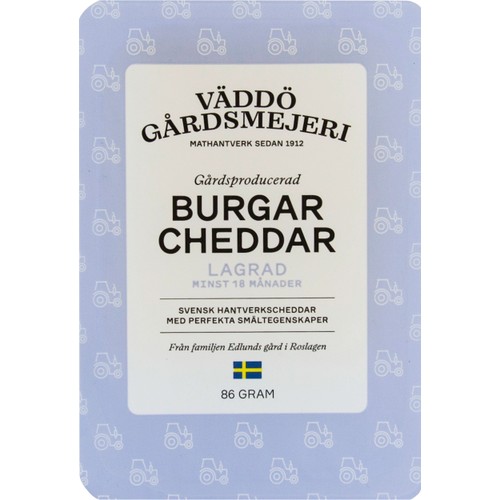 Burgarchedda lagrad 86g Väddö Gårdsmejeri