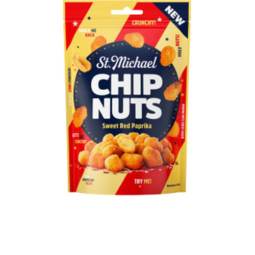 Chip Nuts Paprika 110g St Michael