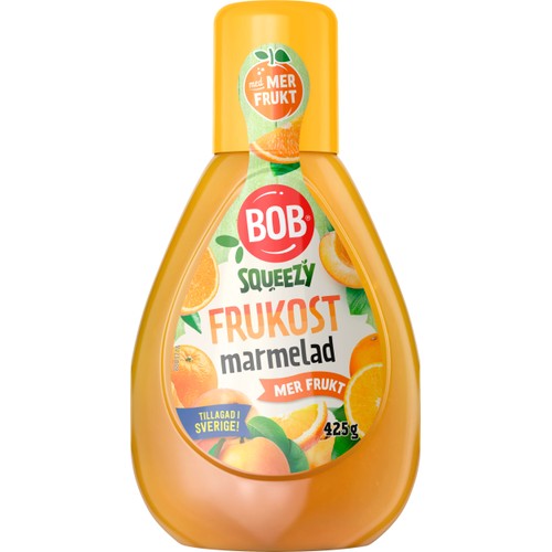 Marmelad Frukost Squeezy 425g BOB