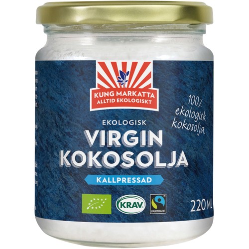 Kokosolja 220 ml Kung markatta