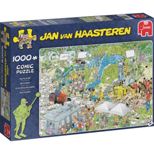 Pussel TV Studio 1000 bitar - Jan Van Haasteren