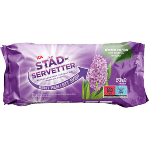 Städservetter Hyacint Limited edition 70-p ICA