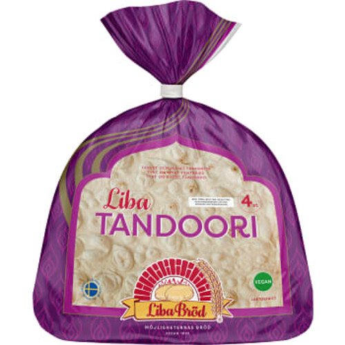 Tandoori fryst 280g Liba Bröd