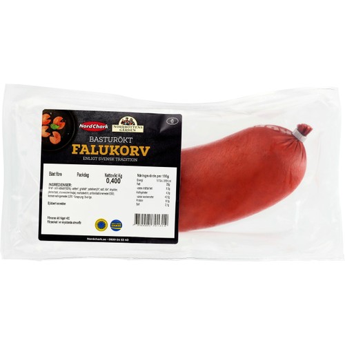 Falukorv Basturökt 400g Nordchark