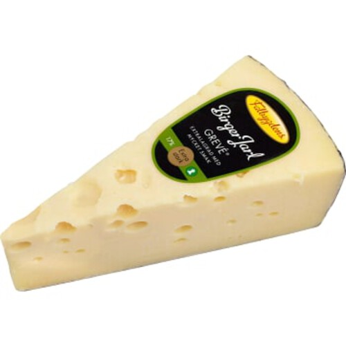 Birger Jarl Svart 17% ca 400g Falbygdens ost