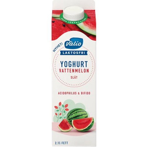 Yoghurt Vattenmelon Laktosfri 1000g Valio