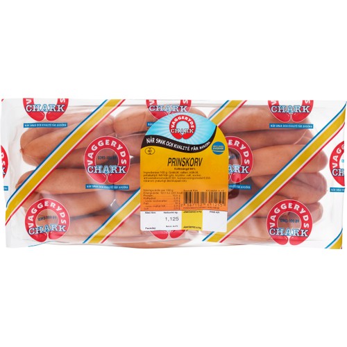 Prinskorv ca 1kg Vaggeryds chark