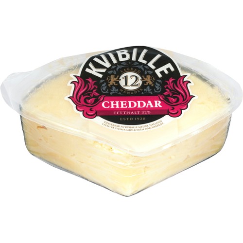 Cheddar lagrad XL 32% ca 500g Kvibille
