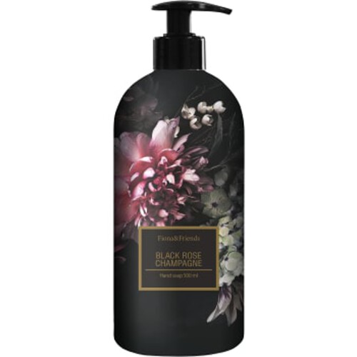 Handtvål Black rose champagne 500ml Fiona & Friends