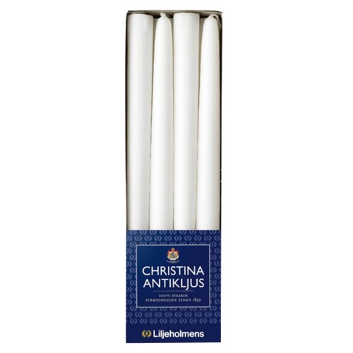 Antikljus Christina Vit 8-p Liljeholmens