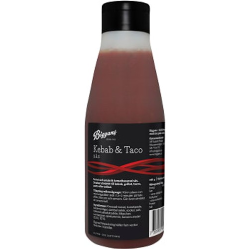Kebab & Taco sås 480g Biggans