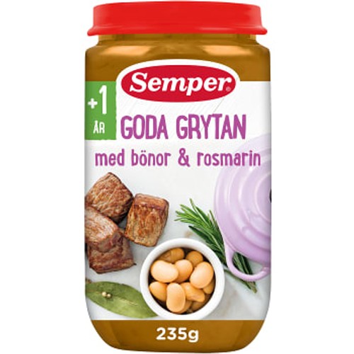 Goda grytan 1 år 235g Semper