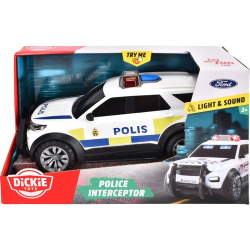 Polisbil Ford Interceptor 27cm Dickie Toys
