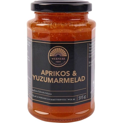 Aprikos & Yuzumarmelad 315g Werners Gourmetservice