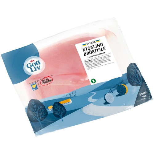 Kycklingbröstfilé 360g ICA Gott Liv