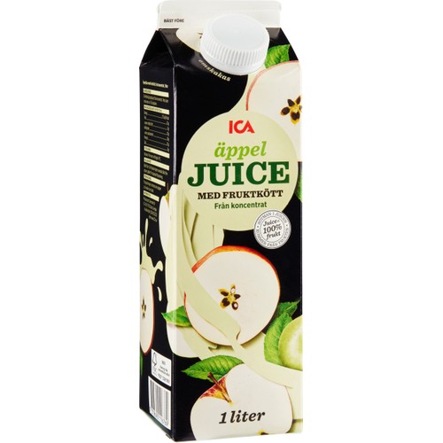 Juice Äpple med fruktkött 1l  ICA