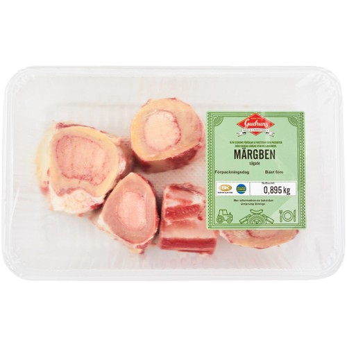 Märgben ca 1,6kg Skövde slakteri