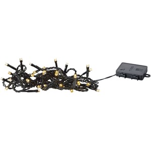 Ljusslinga 80LED batteri 5,5m IP44 ICA