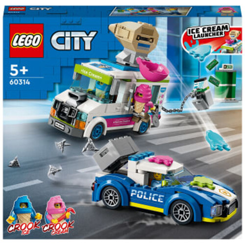 LEGO City Polisjakt efter glassbil 60314
