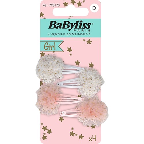 Klämmor Bollar Kids-pack 4st BaByliss