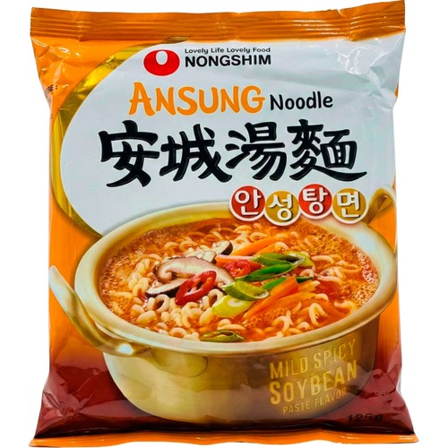 Snabbnudlar Ansung 125g Nongshim