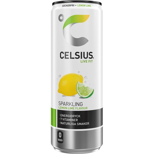 Energidryck Lemon/Lime Celsius