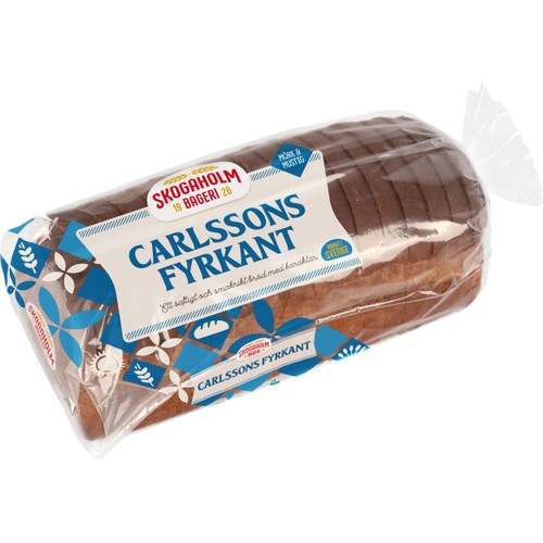 Carlssons Fyrkant Limpa skivad 700g Skogaholms