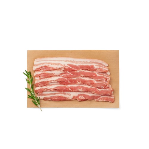 Grillfläsk, skivat, kryddat