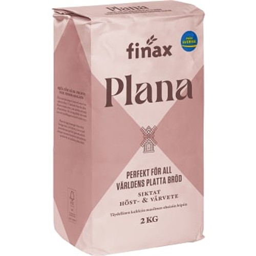 Vetemjöl Plana 2kg Finax