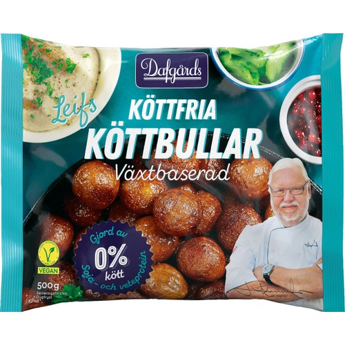Leifs köttfria köttbullar 500g Dafgårds