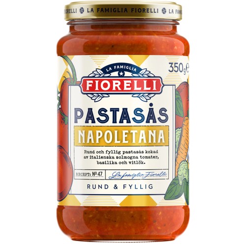 Pastasås Napoletana 350g  Fiorelli