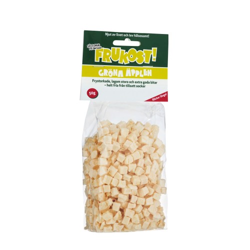 Äpplen Frystorkade Gröna 50g Frukost