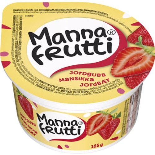 Mannafrutti Jordgubb 165g RisiFrutti