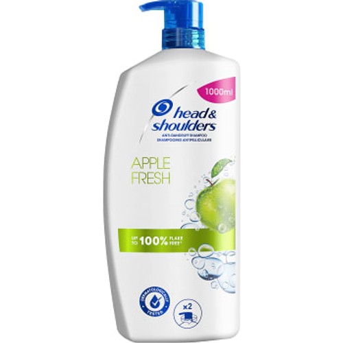 Schampo Apple Fresh 1000ml Head & Shoulders